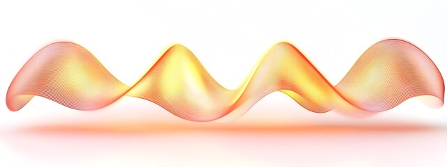 Poster - Vibrant Microwave Light Wave A 3D Rendered Visualization of Electromagnetic Energy