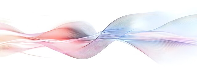 Poster - vibrant soliton wave light and color in motion