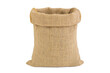 © arnonphoto - Empty burlap sack isolated on white background