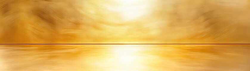 Wall Mural - A gold background with a white line in the middle