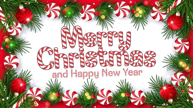 Merry Christmas background design