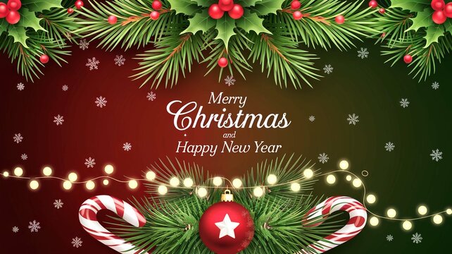 Merry Christmas background design