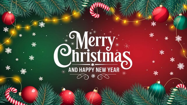 Merry Christmas background design