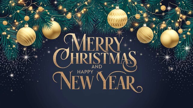 Merry Christmas background design