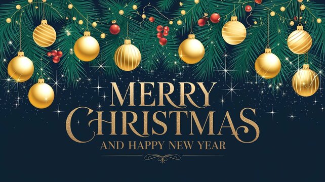 Merry Christmas background design