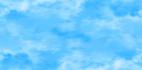 Wall Mural - Abstract white and blue color frozen ice surface design background. oft sky blue watercolor sky and clouds, Light blue background with watercolor. gradient light white sky background with clouds.	