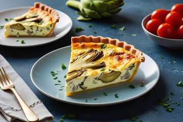 Delicious Artichoke Parmesan Quiche Recipe for a Flavorful Dinner Experience