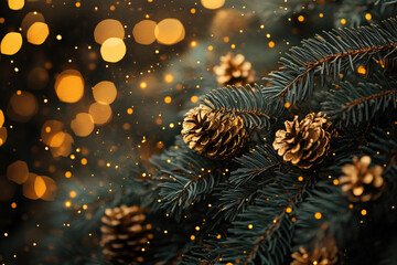 Sticker - Contemporary Christmas Background