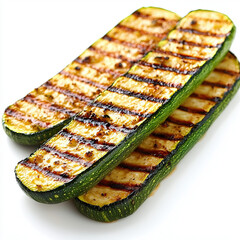 Wall Mural - Grilled Zucchini Isolated