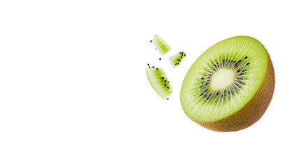 slice of kiwi