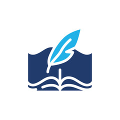 Poster - writing colored icon vector design good for web or mobile app