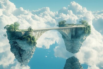 Wall Mural - view of clouds over the city