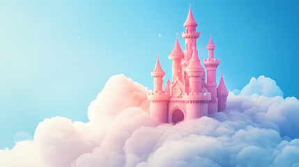 Wall Mural - fairy tale castle