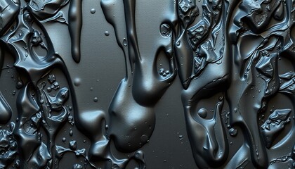 Sharp molten metal with rough finishes for creative desktop backgrounds