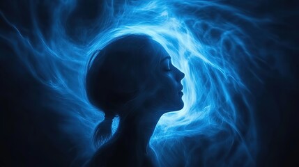 Poster - body pain alpha waves stress emotional physical mental & spiritual healing and spirit