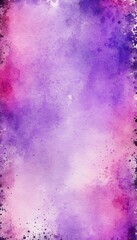 Wall Mural - grunge purple pink watercolor  watercolor purple pink abstract background brush paint colours texture art design paper grunge pattern element stain illustration water splash decoration colours violet