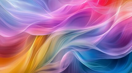 Wall Mural - Colorful flow