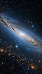 Wall Mural - concept deep 3d nebula gas universe rendering space stellar dust border  earth globe planet spiral border relation location powerful artificial conceptual aged display globalisation social direction