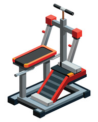 Weight benches vector illustration