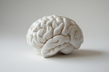 Poster - Brain optimization on solid white background, single object