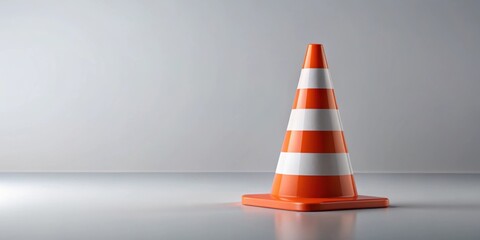 Traffic cone isolated on background, Traffic cone, isolated,safety, roadwork, construction, hazard, cone, orange, warning