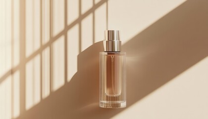 Wall Mural - Perfume Bottle with Sunlight.