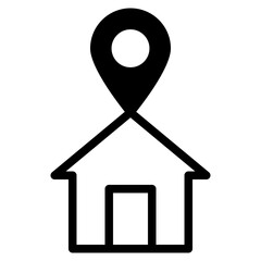 Fototapete - home location