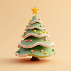 Christmas tree background picture