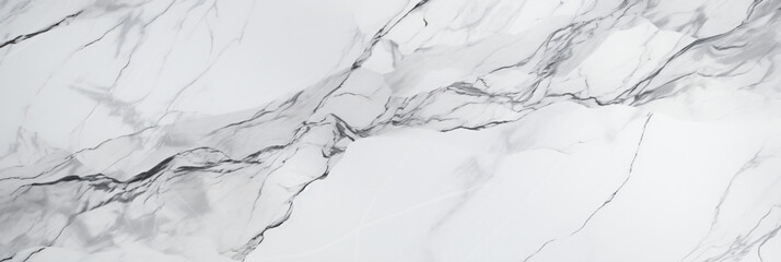 Poster - A close-up of a marble surface displays intricate gray veining on a white background, showcasing the beauty and elegance of natural stone for graphic resources.