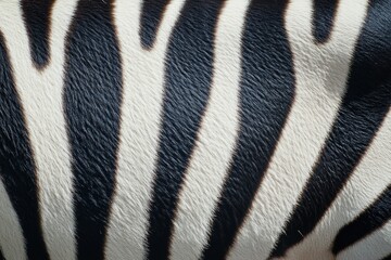 Wall Mural - Zebra Animal Skin Texture Background