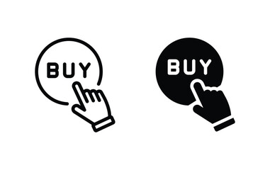 Poster - buy icon, buy sign vector for