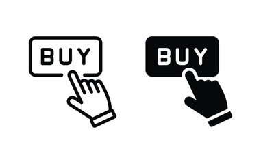 Poster - buy icon, buy sign vector for