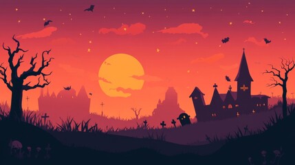 Wall Mural - halloween