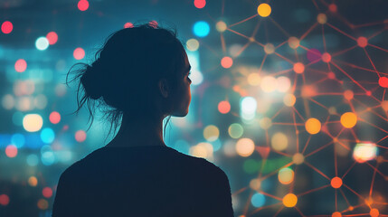 Aufkleber - Creating connections in a digital world