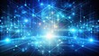 © lapeepon - Abstract technology background with hi-tech communication concept innovation elements, technology, communication