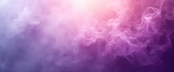 Sticker - Abstract Purple Smoke Background