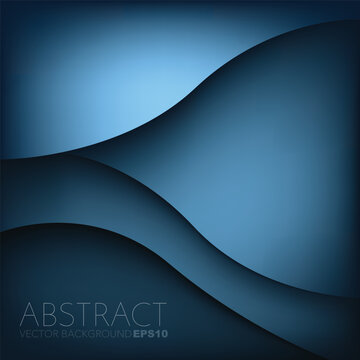graphic vector curve line overlap background for text and message design