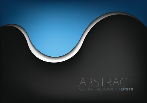 graphic vector curve line overlap background for text and message design