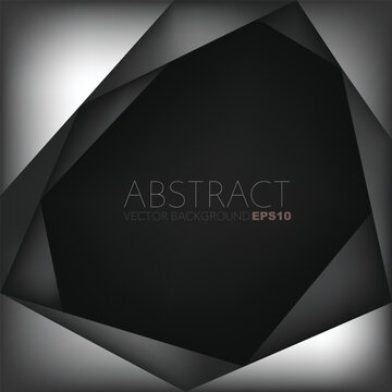 graphic geometric triangle overlap vector layer background for text and message design