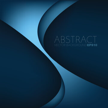 graphic vector curve line overlap background for text and message design