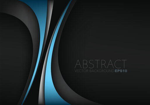 graphic vector curve line overlap background for text and message design