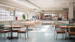 © Patcharee - Company cafeteria.