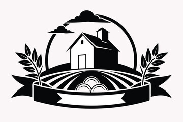 Wall Mural - Agriculture seed bait logo B.eps