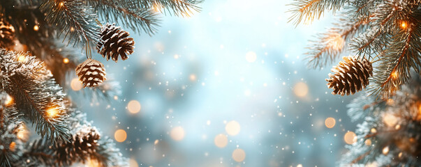 Sticker - christmas background