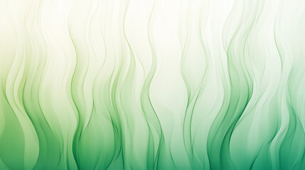 Wall Mural - Drawing of minimal green line background. Illustration
