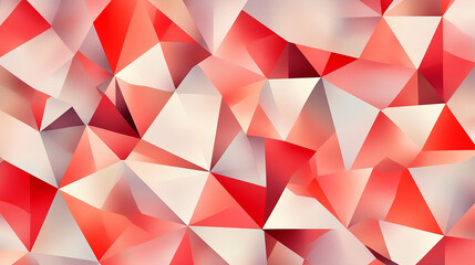 Wall Mural - Elegant pastel red color geometric abstract pattern
