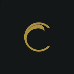 Wall Mural - Unique and modern geometric letter C initial logo template design. Logo for business, business card, brand and identity.