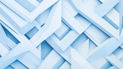 Elegant pastel blue color geometric abstract pattern
