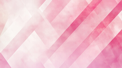 Poster - elegant pastel pink color geometric abstract pattern