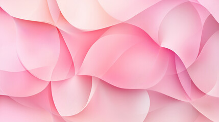 Poster - elegant pastel pink color geometric abstract pattern